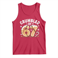 Crumbled by 67 Tank Top Funny Gingerbread Christmas Meme Cookie Chaos - Wonder Print Shop
