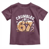 Crumbled by 67 Toddler T Shirt Funny Gingerbread Christmas Meme Cookie Chaos - Wonder Print Shop