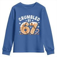 Crumbled by 67 Youth Sweatshirt Funny Gingerbread Christmas Meme Cookie Chaos - Wonder Print Shop