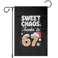 Sweet Chaos Thanks to 67 Garden Flag Funny Christmas Cookie Meme with Sprinkles - Wonder Print Shop