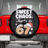 Sweet Chaos Thanks to 67 Spare Tire Cover Funny Christmas Cookie Meme with Sprinkles - Wonder Print Shop