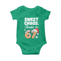 Sweet Chaos Thanks to 67 Baby Onesie Funny Christmas Cookie Meme with Sprinkles - Wonder Print Shop