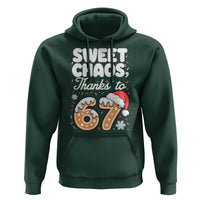 Sweet Chaos Thanks to 67 Hoodie Funny Christmas Cookie Meme with Sprinkles - Wonder Print Shop