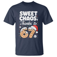Sweet Chaos Thanks to 67 T Shirt Funny Christmas Cookie Meme with Sprinkles - Wonder Print Shop