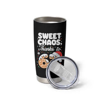 Sweet Chaos Thanks to 67 Tumbler Cup Funny Christmas Cookie Meme with Sprinkles - Wonder Print Shop