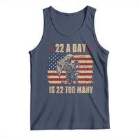 American Veteran Tank Top 22 A Day Is 22 Too Many Veteran Lives Matter