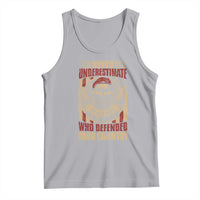 American Veteran Tank Top Never Underestimate An Old Man Who Defended Your Country