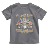 Patriotic Memorial Day Toddler T Shirt All Gave Some Some Gave All Veterans Memorials Day US Flag