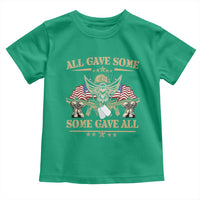 Patriotic Memorial Day Toddler T Shirt All Gave Some Some Gave All Veterans Memorials Day US Flag