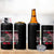 American Veteran 4 in 1 Can Cooler Tumbler I May Not Have A PhD But Have A DD-214 US Bald Eagle
