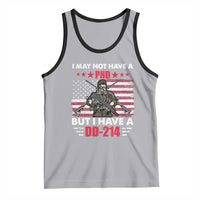 American Veteran Tank Top I May Not Have A PhD But Have A DD-214 US Bald Eagle