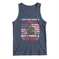 American Veteran Tank Top I May Not Have A PhD But Have A DD-214 US Bald Eagle