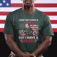 I May Not Have A PhD But Have A DD-214 For Veterans US Eagle T Shirt - Wonder Print Shop