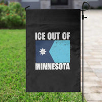 Ice Out Of Minnesota Garden Flag State Flag Minneapolis Justice and Resistance