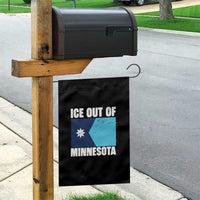Ice Out Of Minnesota Garden Flag State Flag Minneapolis Justice and Resistance