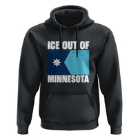 Ice Out Of Minnesota Hoodie State Flag Minneapolis Justice and Resistance