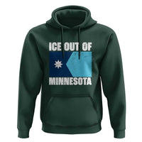 Ice Out Of Minnesota Hoodie State Flag Minneapolis Justice and Resistance