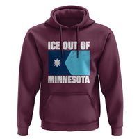 Ice Out Of Minnesota Hoodie State Flag Minneapolis Justice and Resistance