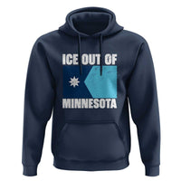Ice Out Of Minnesota Hoodie State Flag Minneapolis Justice and Resistance