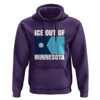 Ice Out Of Minnesota Hoodie State Flag Minneapolis Justice and Resistance