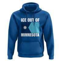Ice Out Of Minnesota Hoodie State Flag Minneapolis Justice and Resistance
