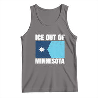 Ice Out Of Minnesota Tank Top State Flag Minneapolis Justice and Resistance