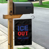 Ice Out For Good Protest Garden Flag Justice Against Ice Political Resistance