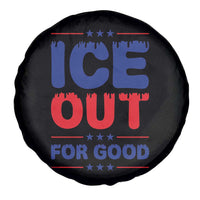 Ice Out For Good Protest Spare Tire Cover Justice Against Ice Political Resistance