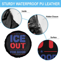 Ice Out For Good Protest Spare Tire Cover Justice Against Ice Political Resistance