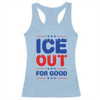 Ice Out For Good Protest Racerback Tank Top Justice Against Ice Political Resistance