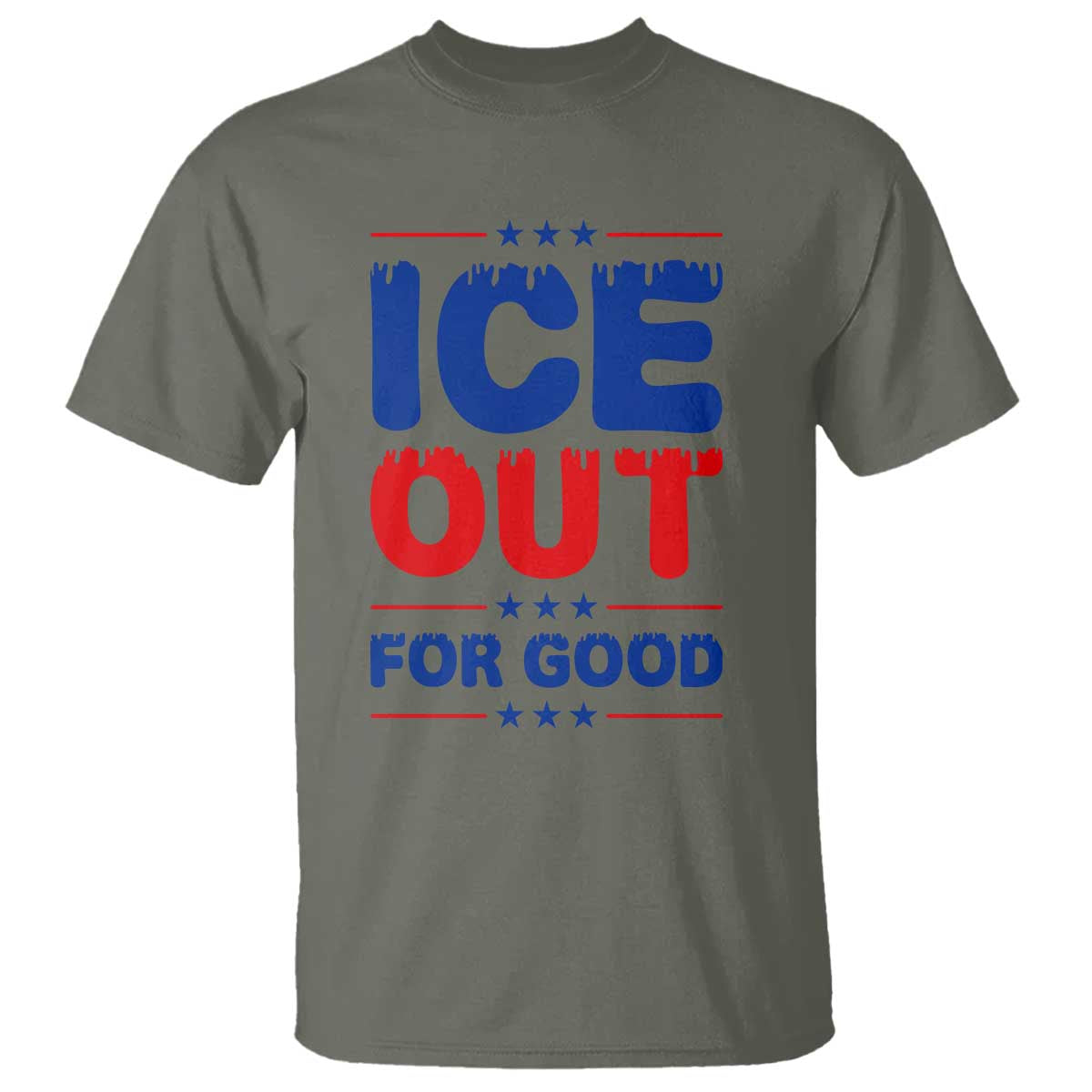Ice Out For Good Protest T Shirt Justice Against Ice Political Resistance