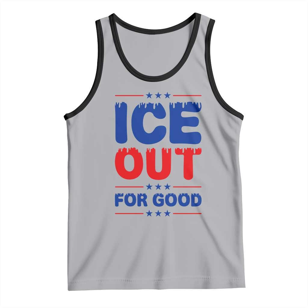 Ice Out For Good Protest Tank Top Justice Against Ice Political Resistance