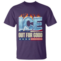 Ice Out For Good Patriotic Protest T Shirt Patriotic Burn Ice Justice Political Resistance