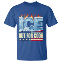 Ice Out For Good Patriotic Protest T Shirt Patriotic Burn Ice Justice Political Resistance