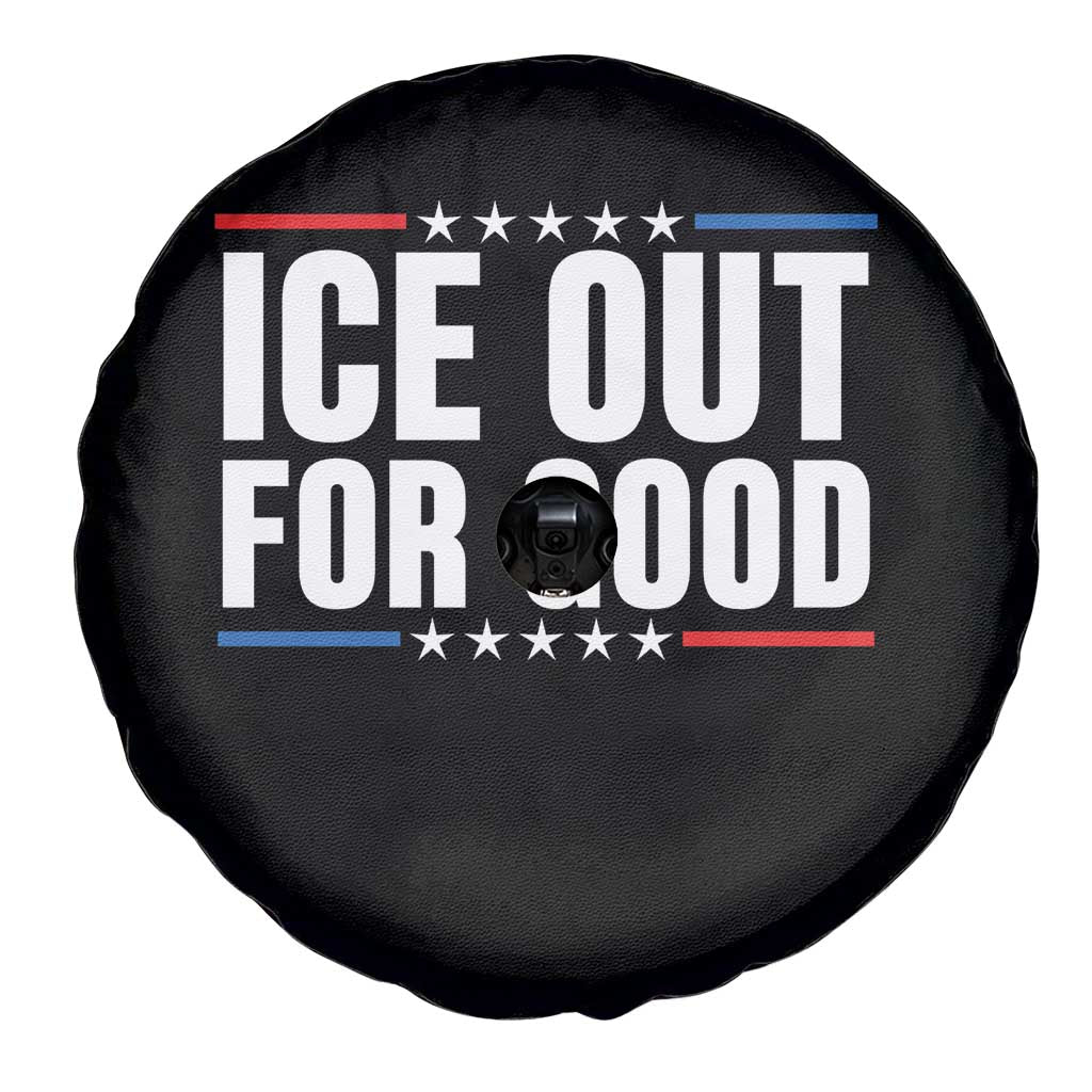 Ice Out For Good Patriotic Protest Spare Tire Cover Justice Political Resistance
