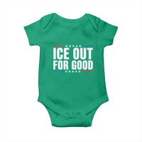 Ice Out For Good Patriotic Protest Baby Onesie Justice Political Resistance