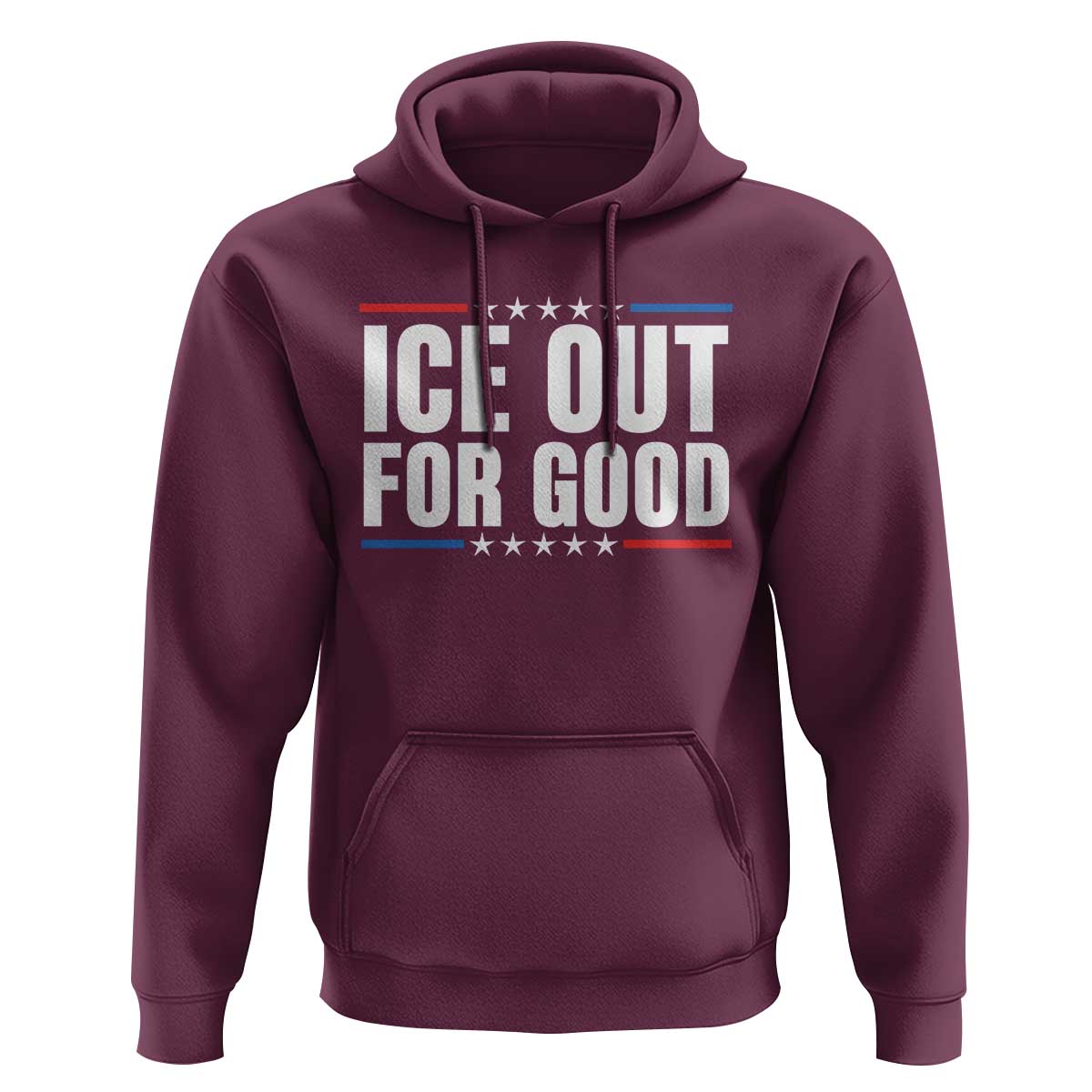 Ice Out For Good Patriotic Protest Hoodie Justice Political Resistance