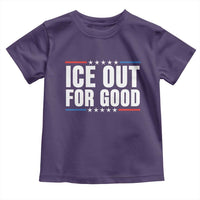 Ice Out For Good Patriotic Protest Toddler T Shirt Justice Political Resistance