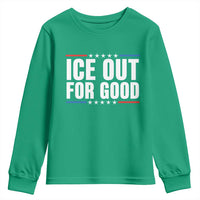 Ice Out For Good Patriotic Protest Youth Sweatshirt Justice Political Resistance