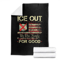 Ice Out For Good We The People Throw Blanket Justice and Freedom Political Resistance American Flag