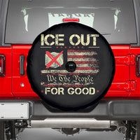 Ice Out For Good We The People Spare Tire Cover Justice and Freedom Political Resistance American Flag