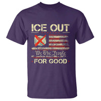 Ice Out For Good We The People T Shirt Justice and Freedom Political Resistance American Flag