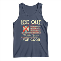 Ice Out For Good We The People Tank Top Justice and Freedom Political Resistance American Flag
