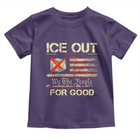 Ice Out For Good We The People Toddler T Shirt Justice and Freedom Political Resistance American Flag