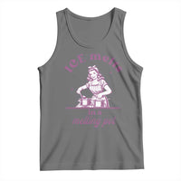 Ice Melts In A Melting Pot Tank Top Funny Cooking Woman Retro Feminist Political Statement