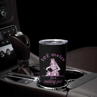 Ice Melts In A Melting Pot Tumbler Cup Funny Cooking Woman Retro Feminist Political Statement