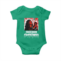 Freedom Iran Women Revolution 2026 Baby Onesie Lighting Cigarette with Burning Portrait Graphic