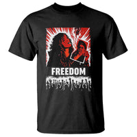 Freedom Iran Women Revolution 2026 T Shirt Lighting Cigarette with Burning Portrait Graphic