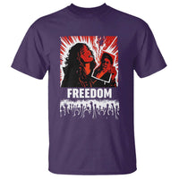 Freedom Iran Women Revolution 2026 T Shirt Lighting Cigarette with Burning Portrait Graphic