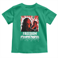 Freedom Iran Women Revolution 2026 Toddler T Shirt Lighting Cigarette with Burning Portrait Graphic